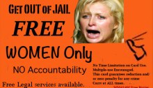 Get out of Jail free, women only of course